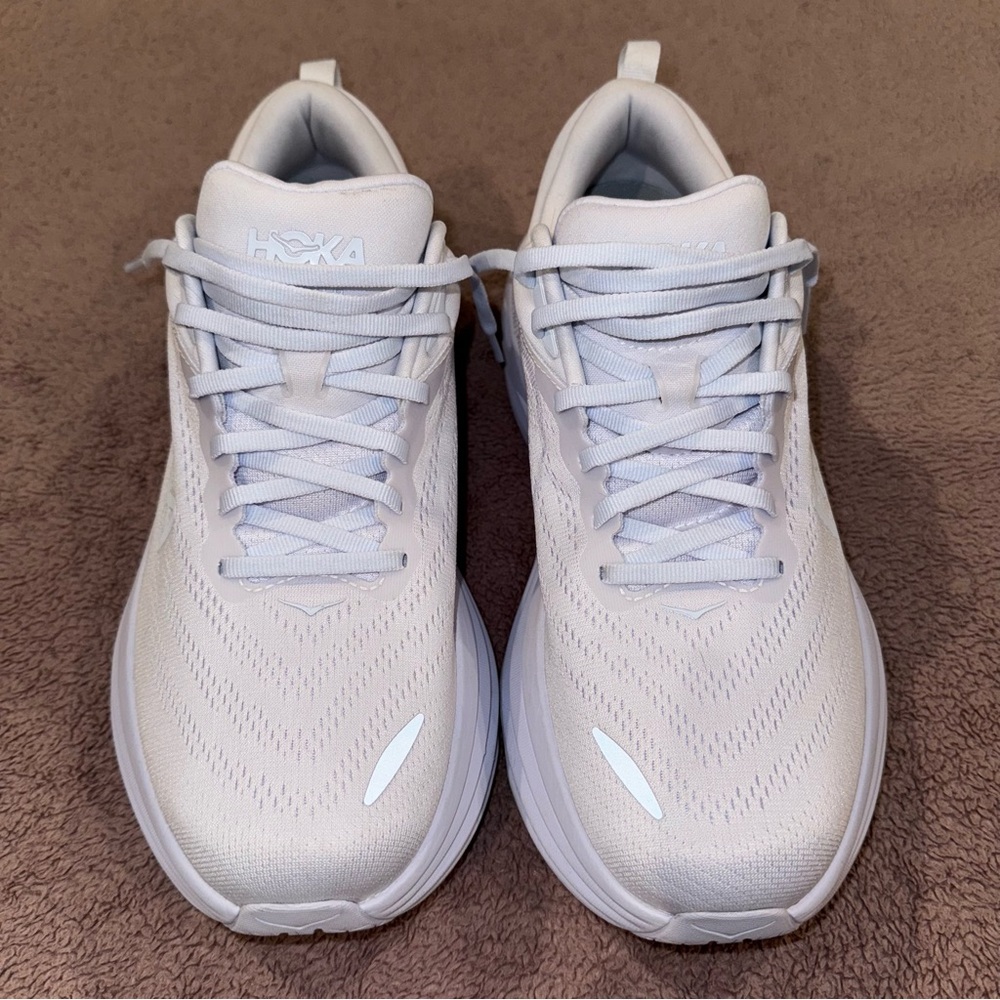 Hoka Bondi 8 White Size 11 D Wide Women’s